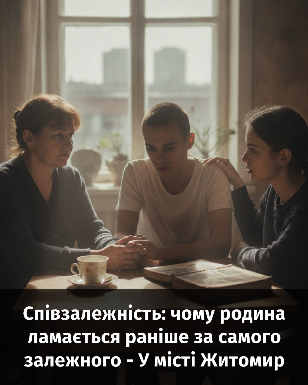 Співзалежність: чому родина ламається раніше за самого залежного - У місті Житомир