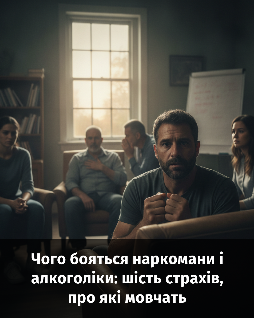 Чого бояться наркомани і алкоголіки: шість страхів, про які мовчать