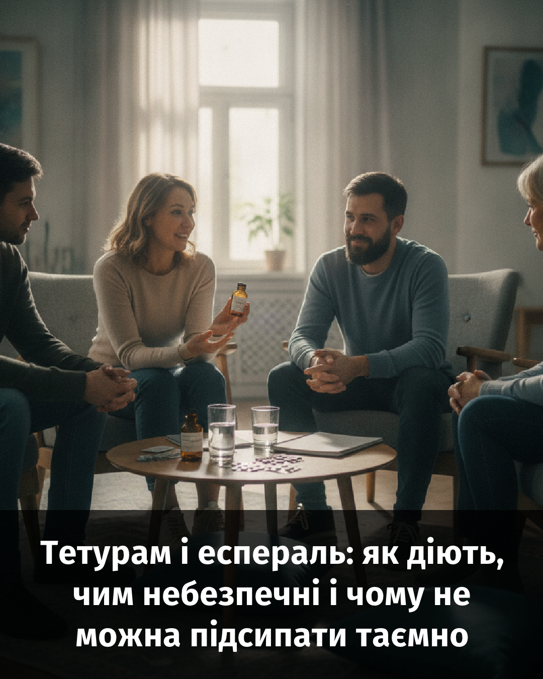 Тетурам і еспераль: як діють, чим небезпечні і чому не можна підсипати таємно