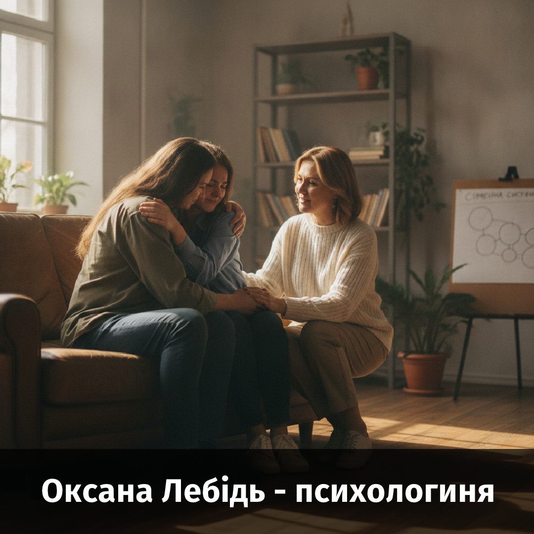 Оксана Лебідь - психологиня