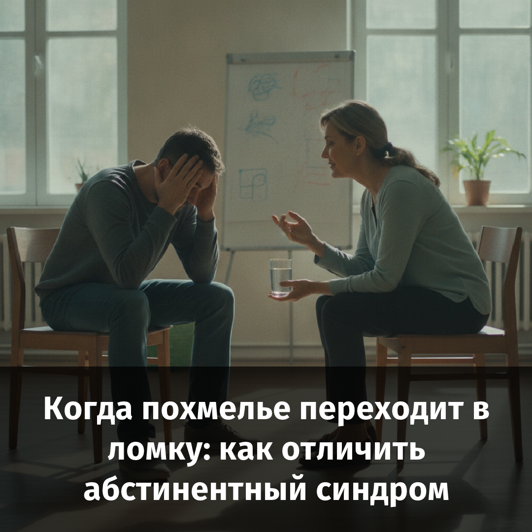 Когда похмелье переходит в ломку