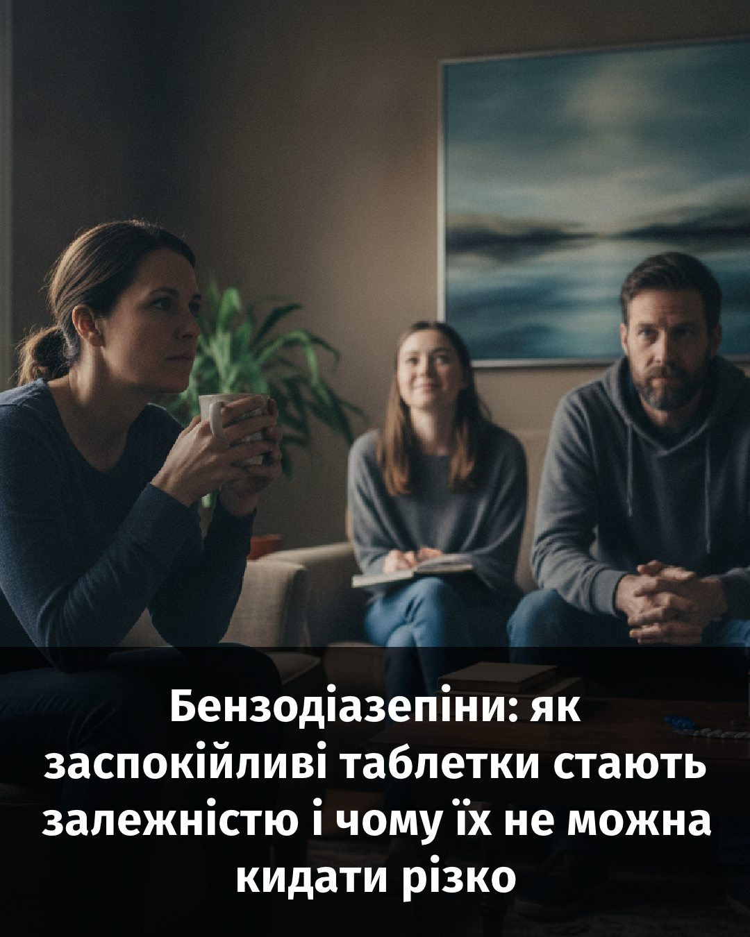 Бензодіазепіни: як заспокійливі таблетки стають залежністю і чому їх не можна кидати різко