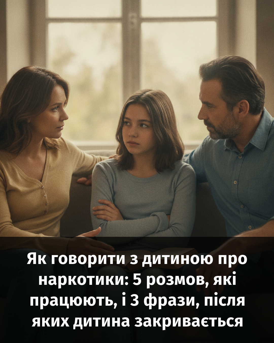 Як говорити з дитиною про наркотики: 5 розмов, які працюють, і 3 фрази, після яких дитина закривається