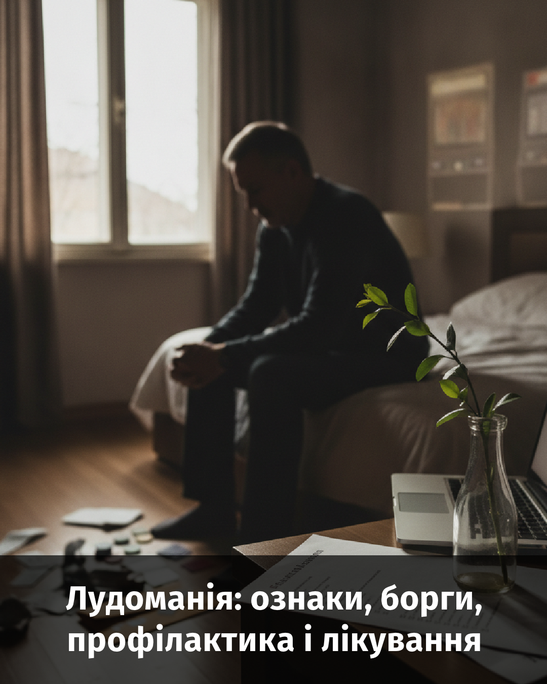 Лудоманія: ознаки, борги, профілактика і лікування