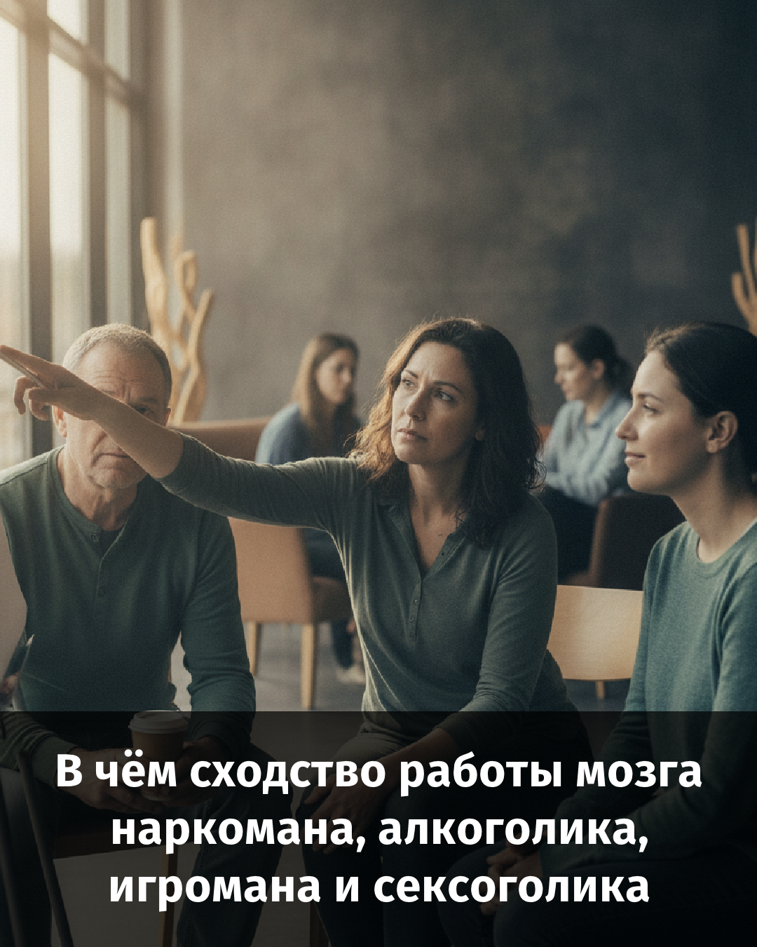 В чём сходство работы мозга наркомана, алкоголика, игромана и сексоголика