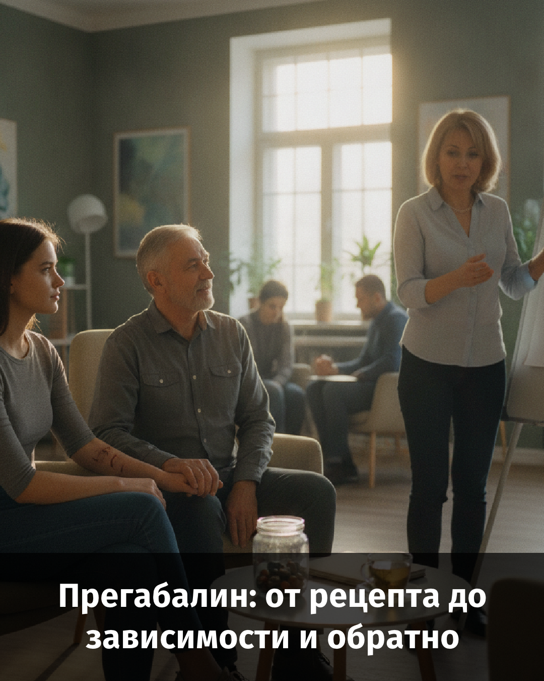 Прегабалин: от рецепта до зависимости и обратно
