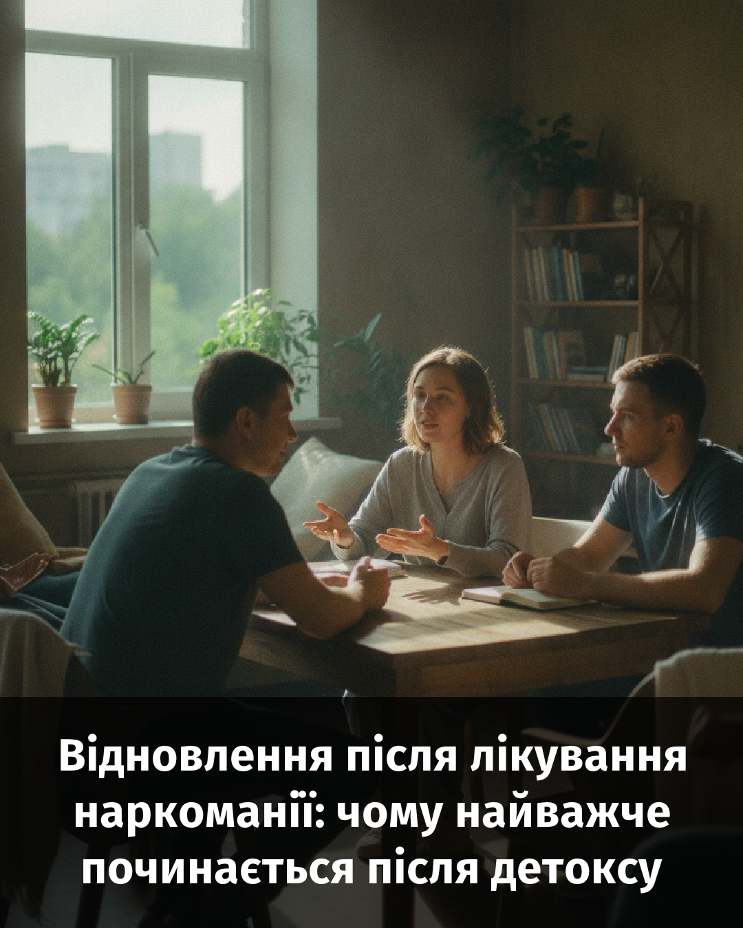 Відновлення після лікування наркоманії: чому найважче починається після детоксу