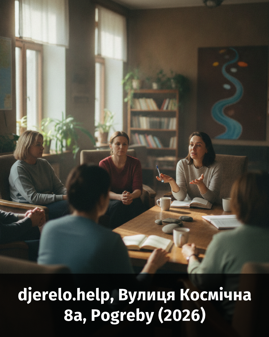 djerelo.help, Вулиця Космічна 8а, Pogreby (2026)