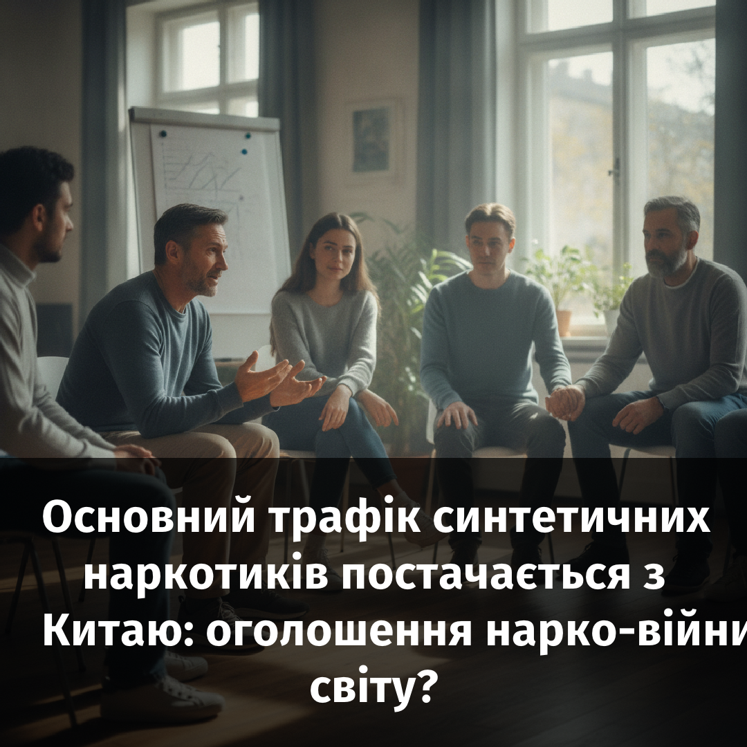 Основний трафік синтетичних наркотиків постачається з Китаю: оголошення нарко-війни світу?
